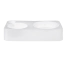 In 1 Cat Ears Shaped Cat Bowl and Bottle Pet Drinking Dispenser Feeder Fountain