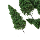 9 Pcs Trees Model Train Set Accessories Train Layout Wargame Scenery Diorama