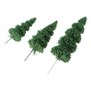 9 Pcs Trees Model Train Set Accessories Train Layout Wargame Scenery Diorama