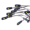 10Pcs HO 1:75 Scale LED Lights Train Railway Street Scenery For Model Trains