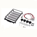 RC Car 1:10 Roof Rack Luggage Carrier &Led Light Bar for Truck Cars Crawler HPI CC01 AXIAL SCX10 RC4WD D90 Redcat