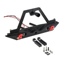 Metal Rear Bumper with 2 led Light for 1/10 RC Crawler Car Axial SCX10 & SCX10 II 90046 TRAXXAS TRX-4 TRX4