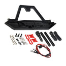 Metal Rear Bumper with 2 led Light for 1/10 RC Crawler Car Axial SCX10 & SCX10 II 90046 TRAXXAS TRX-4 TRX4