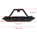 Metal Rear Bumper with 2 led Light for 1/10 RC Crawler Car Axial SCX10 & SCX10 II 90046 TRAXXAS TRX-4 TRX4
