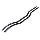 1/10 RC Car Spare Parts Chassis Frame Rails 2x Metal for JKA-D057 SCX10 Accs