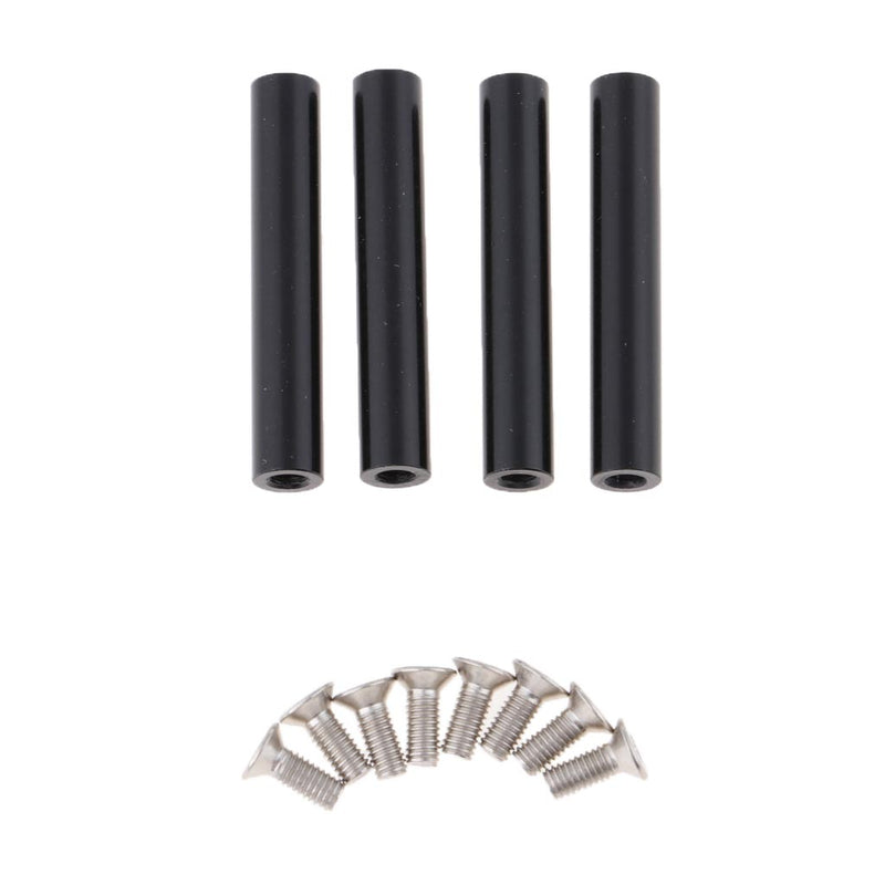 1/10 RC Car Body Shell Fixed Kits Set for TF2 on SCX10 313mm Axle Base Truck