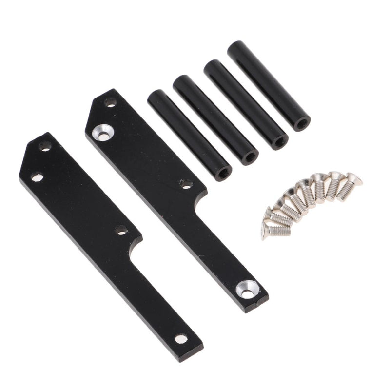 1/10 RC Car Body Shell Fixed Kits Set for TF2 on SCX10 313mm Axle Base Truck