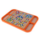 Wood Chess Pieces Board Game Checkers Gobang Stratego Kids Children Xmas Gifts