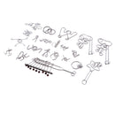 20 Pieces Metal Puzzle Ring Chinese Metal Wire Brain Teaser IQ Puzzles Games