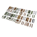 1/72 Scale 8Pcs Battle Tank Model Building Kit The Leopard 2A5/Russia T72-M1