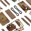 1/72 Scale 8Pcs Battle Tank Model Building Kit The Leopard 2A5/Russia T72-M1