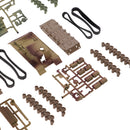 1/72 Scale 8Pcs Battle Tank Model Building Kit The Leopard 2A5/Russia T72-M1