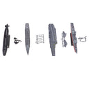 8x 4D Military Battleship Submarine Model Assemble Liaoning Aircraft Carrier
