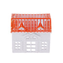 1x Small House Villa Model DIY Building Railroads Train Sand Scene Accessory
