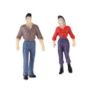 HO Plastic Painted People Action Figure 1/50 Scale for Street Layout Scene