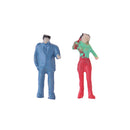HO Plastic Painted People Action Figure 1/100 Scale for Street Layout Scene