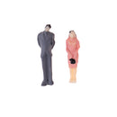 HO Plastic Painted People Action Figure 1/100 Scale for Street Layout Scene