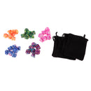 35pcs Polyhedral Dice for Dungeons &Dragons RPG DND MTG D20 D12 D10 D8 D6 D4