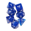 8 Pack Polyhedral Dice Set D4 D6 D8 D10 D12 D20 for DND Game with Black Bags