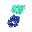 8 Pack Polyhedral Dice Set D4 D6 D8 D10 D12 D20 for DND Game with Black Bags