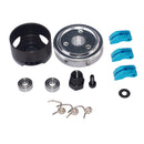 1/8 RC Truck Car Assembly, 14T Clutch Bell, Shoes, Springs, Nut & Flywheel