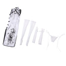 1/6 Scale Women White Cheongsam Dress Clothes Fit 12inches Female Action Figure Body