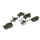 Military Vehicles Model Cars Tank Attack Helicopter Panzer Kids Pocket Toy