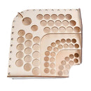 Wooden Storage Rack Holder For Acrylic Mr Hobby Mr Color Model Paint