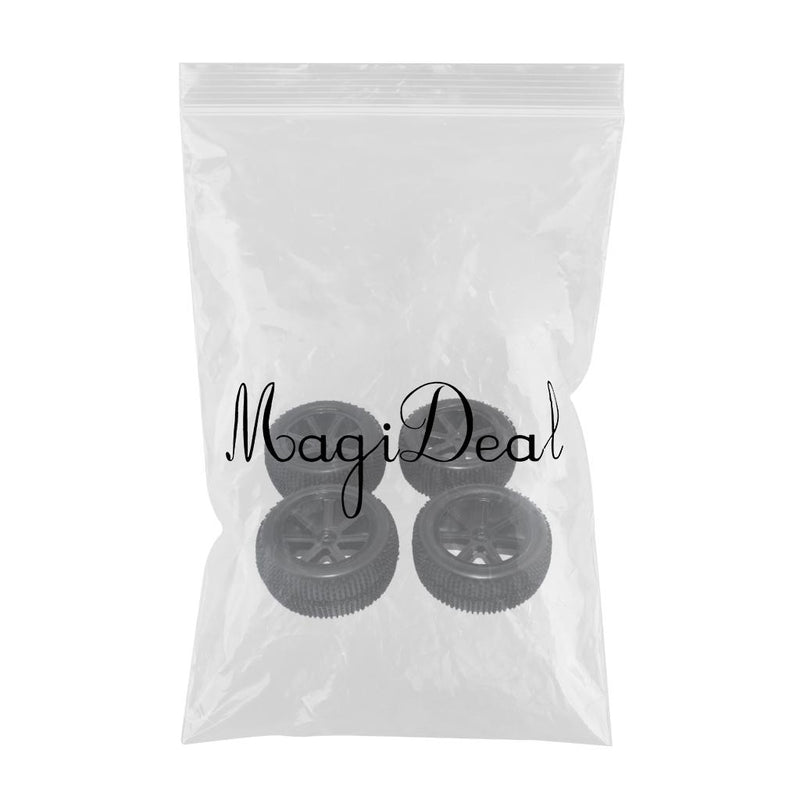 1/10 Racing Car Buggy 12mm Hub Wheels with Tires 4 Pieces For HSP HPI Redcat