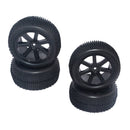 1/10 Racing Car Buggy 12mm Hub Wheels with Tires 4 Pieces For HSP HPI Redcat