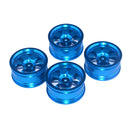 Pack of 4 Rims Wheel Hubs 1/10 RC Drift Car Wheel Hubs Aluminum Wheel Rims