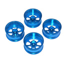 Pack of 4 Rims Wheel Hubs 1/10 RC Drift Car Wheel Hubs Aluminum Wheel Rims