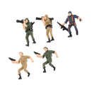 20 Pcs 1:43 Scale Simulation Military Figures Model Soldiers Model Kids Toy