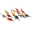 12pcs Plastic Simulation Dinosaur Toys Model Animal Action Figure Toy for Kids Children Gift