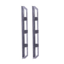 2pcs Stainless Steel Side Pedal for Traxxas TRX-4 TRX4 1:10 RC Rock Crawler