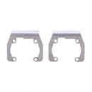 2 Pieces Metal Axle Protective Guard Plate for 1:10 RC Crawler Axial SCX10II