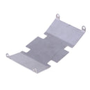 Stainless Steel Chassis Skid Plate Protect Armor for Axial SCX10 II Crawler Monster Truck