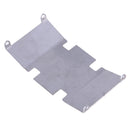 Stainless Steel Chassis Skid Plate Protect Armor for Axial SCX10 II Crawler Monster Truck