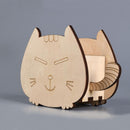 Fortune Cat Design Pencil Pen Holder Storage Box for Student School Supplies