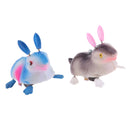 Kid Pull String Walking Rabbit Toy Baby Preschooler Enlightenment Animal Toy