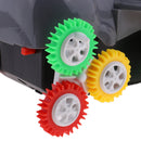 Kids Battrey Powered Powered Cat Toys Rollover Obstacle Car Wheels Flip Toys