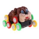 Electric Animals Battery Operated Dog Toys Flip Over Rollover Dog Kids Toys