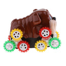 Electric Animals Battery Operated Dog Toys Flip Over Rollover Dog Kids Toys