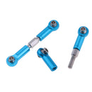 6 Pieces Adjustable For WLtoys A959 Alloy Aluminum Linkages Pull Rod Parts