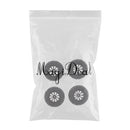 96mm Rubber Tires Tyres 1.9'' Wheels for 1/10 RC Crawler Monster Truck Car