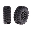 96mm Rubber Tires Tyres 1.9'' Wheels for 1/10 RC Crawler Monster Truck Car