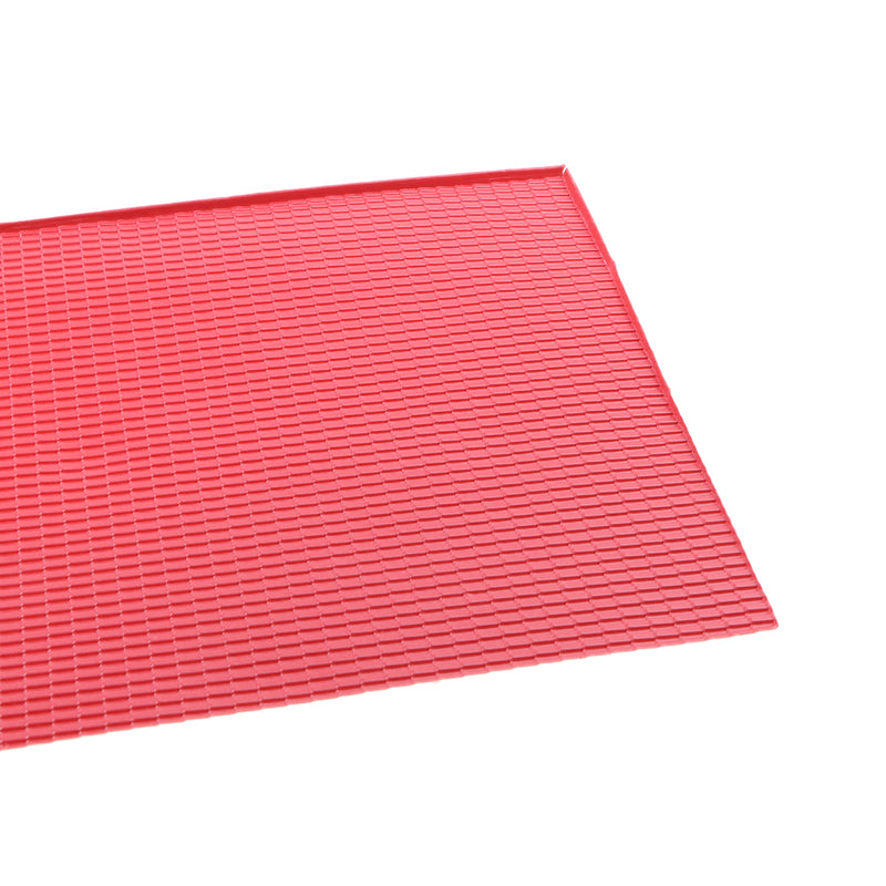 1/100 Scale Roof Tile Sheets Model Building Material PVC Layout Architecture