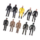 10x Army Military Model Soldiers Action Combat Scene Model Figures Kids Toys