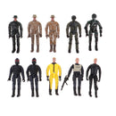 10x Army Military Model Soldiers Action Combat Scene Model Figures Kids Toys