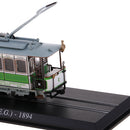 1/87 Scale Atlas Tram Bus Toys TW4 1894 Diecast Tram Model Train Vehicles Collection Gift